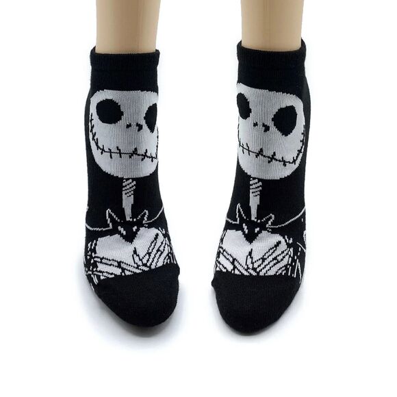 The Nightmare Before Christmas black women’s no show socks, size 4-10 - Picture 5 of 5